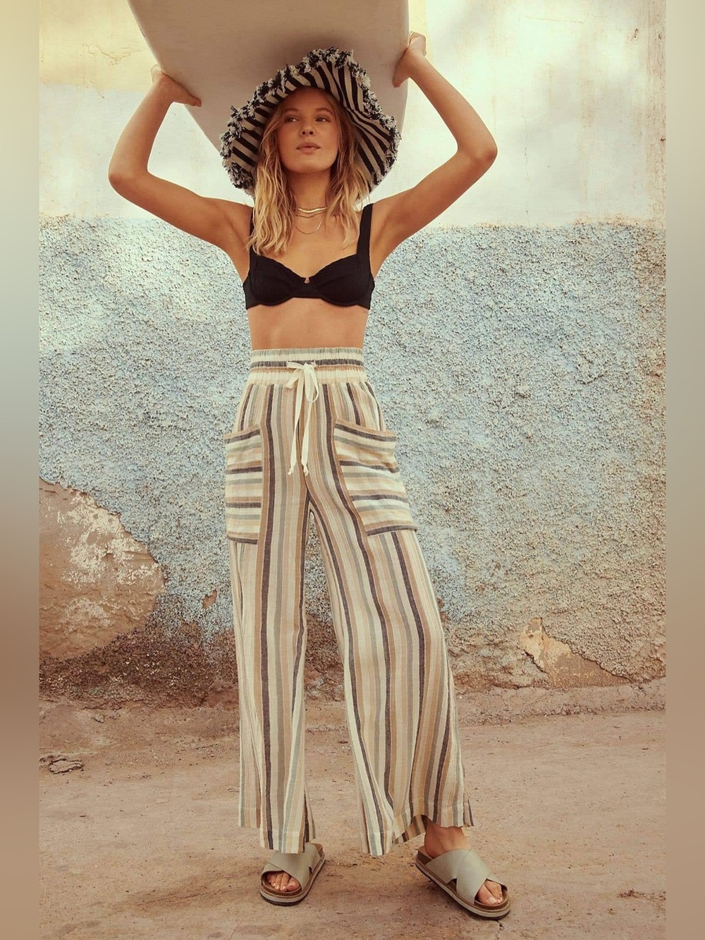 Free People Jones Beach Wide Leg Pants